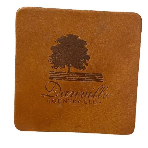 Country Club Coasters Kentucky Made Danville Country Club by Bourbonware 2007 - Picture 6 of 10